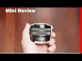 Download Lagu Sony 28-60mm Kit Lens Mini Review