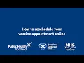 How to reschedule your vaccine appointment online