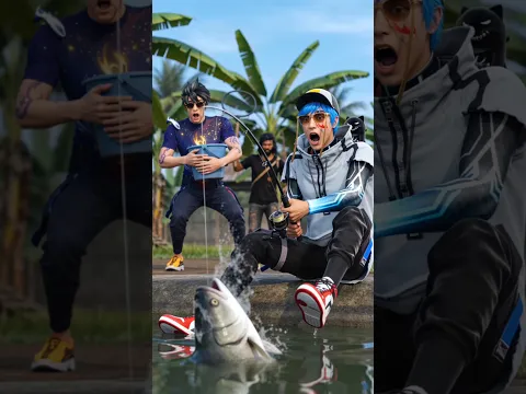 ff lucu mancing di kolam orang😂 #freefire #nobatidao #shortvideo #indonesia #animasi #lucu