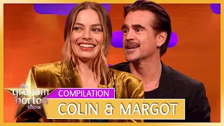 Margot Robbie Colin Farrell Go On A Big Bold Beautiful Journey On The Graham Norton Show