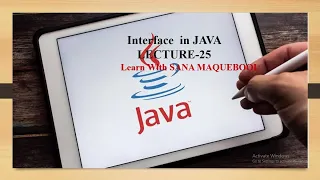 Interface in JAVA Lecture-25