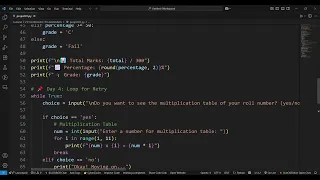Student Information Report System using Python Beginner Python Project with If-Else