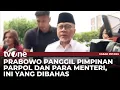 Download Lagu Satu Persatu Menteri dan Pimpinan Parpol Tiba di Istana Penuhi Panggilan Presiden Prabowo | tvOne