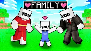 YOU have a FAMILY in Minecraft!
