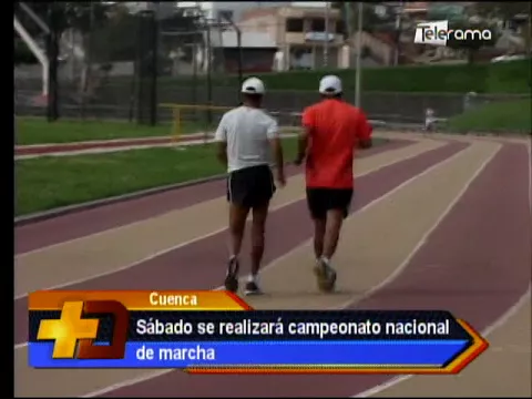 Sábado se realizará campeonato nacional de marcha