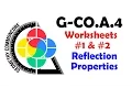 G-CO A 4 Worksheets - Reflection Properties Characteristics