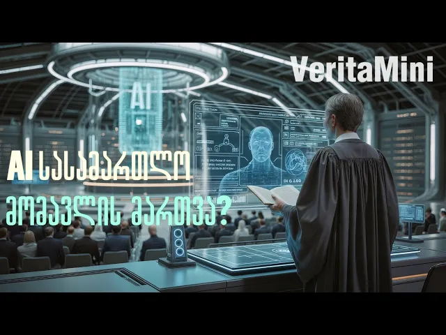 სასამართლოს ასისტენტი თუ სახელმწიფოს მმართველი? — AI-ს როლი ხვალინდელ პოლიტიკაში Veritasmini #5