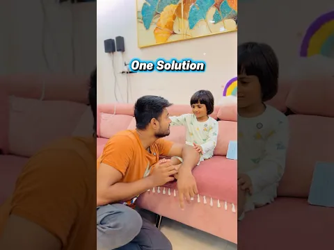 Who is your stress buster? 🥺❤️ #newshorts #viral #fatherdaughter