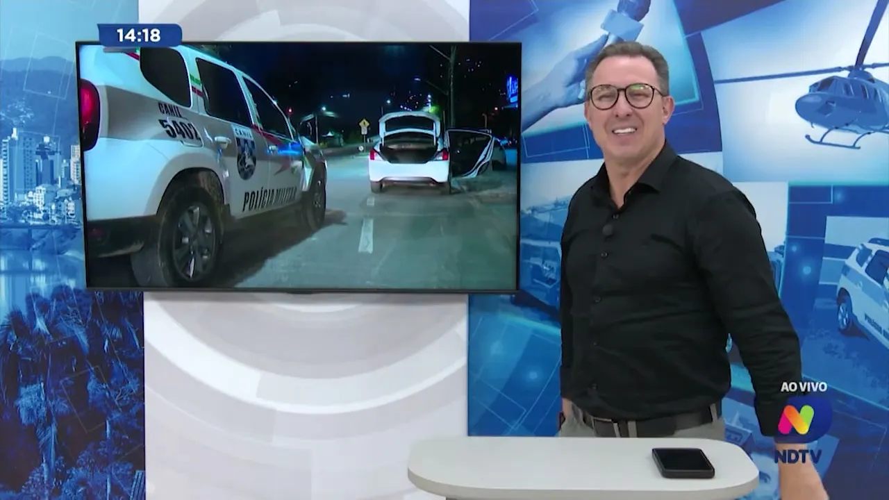 Acidente na BR-470 deixa motociclista em estado grave