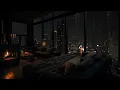 Download Lagu Harmonie in het donker: de symfonie van licht en regen in de nachtstad