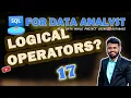 SQL Logical Operators with Examples MS-SQL SQL Server Studio SQL For Data Analyst in Hindi 17