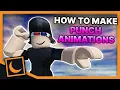 How to make PUNCH animations in ROBLOX STUDIO Moon Animator Tutorial