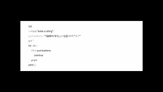Write a Python program to remove punctuations from a string