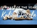 KALIYA LINCOLN GYMNAST OF THE YEAR