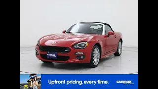 For Sale 2017 FIAT 124 Spider Lusso - 20 998