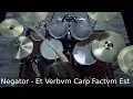 Download Lagu NEGATOR - Et Verbvm Caro Factvm Est - Drum Playthrough by Wanja [Nechtan] Gröger