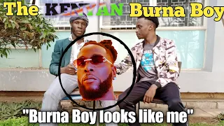 meet the kenyan burna boy look alike his twin from kenya