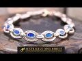 Boulder Opal Bracelet for Sale Blue Opal Bracelet - Australian Opal Direct Worldwide Shipping