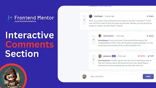 Interactive comments section - Frontend Mentor