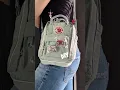 Matching spiderman bag charms with safety pins beads