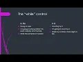 Control Structures Part 3