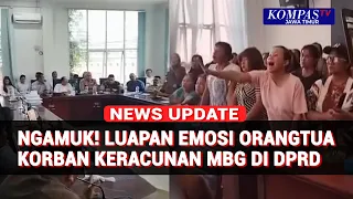 RDP Keracunan MBG Memanas! Orang Tua Siswa Luapkan Emosi di DPRD Karo