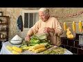 Download Lagu 85-Year-Old Grandmother's Traditional Life \u0026 Secret Family Recipe in Remote Mountains