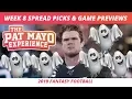 2019 Fantasy Football Week 8 Spread Picks Game s NFL Predictions Best Month Rankings