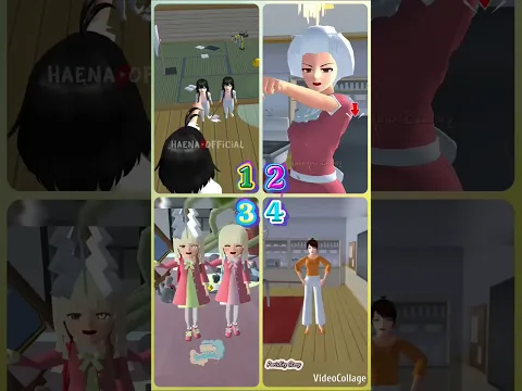 Ada Rina Palsu datang ke Rumah #sakura #sakuraschoolsimulator