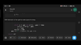 Python Program for Shell Sort Algorithm - Efficient Sorting with Gap Reduction