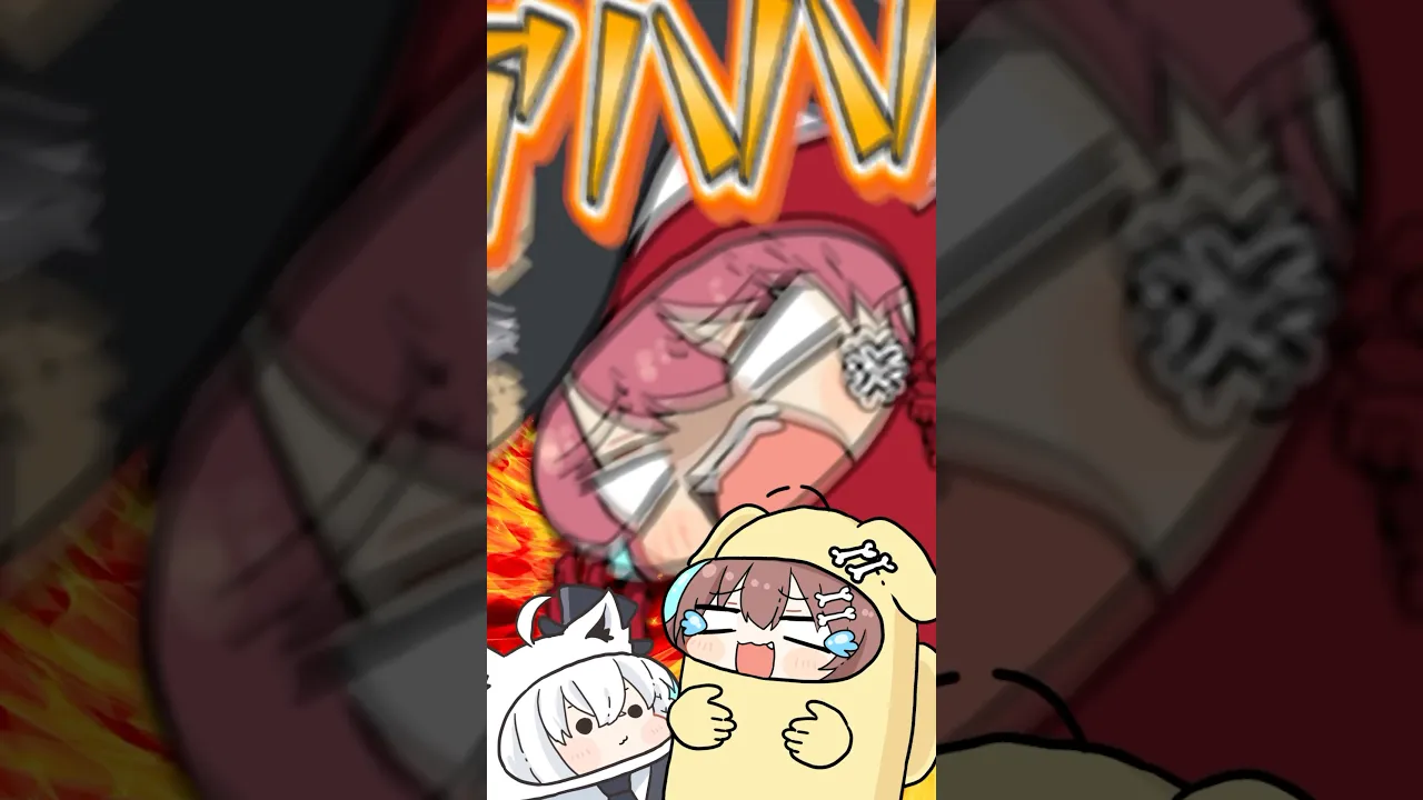 ヒステリックババアになるマリン船長【ホロライブ手書き切り抜き】 #shorts