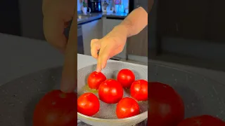 منو اليوم تريك طماطة و بيض سووها بهاي الطريقة بينو فود اكسبلور طبخ وصفات فطور Breakfast 