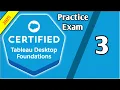 Tableau Desktop Foundations Practice Exam Questions - Part 3