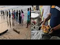 Download Lagu Pulling a Fishing Net With The Locals Of Agonda | Eating Sev Puri | Skylan \u0026 Walster Enjoyed Alot 