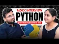 Python Interview Questions Freshers Python Mock Interview Data Types Functions OOPS