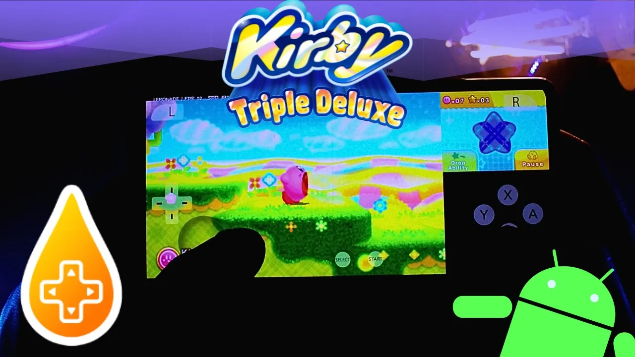 Kirby: Triple Deluxe - Android Gameplay - Lemonade 3DS Emulator