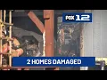 Download Lagu Two-alarm fire leaves two families in SE Portland without a home