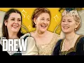 Megan Dodds Recalls Anjelica Huston s Wild Dinner Parties during Ever After Drew Barrymore Show