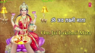 diwali pooja aarti i om jai lakshmi mata with hindi english lyrics by anuradha paudwal