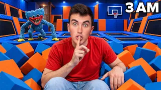 J'ai Passé La Nuit Dans Mon Trampoline Park Secret