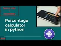 python percentage calculator n Hindi python full course for beginners 2021
