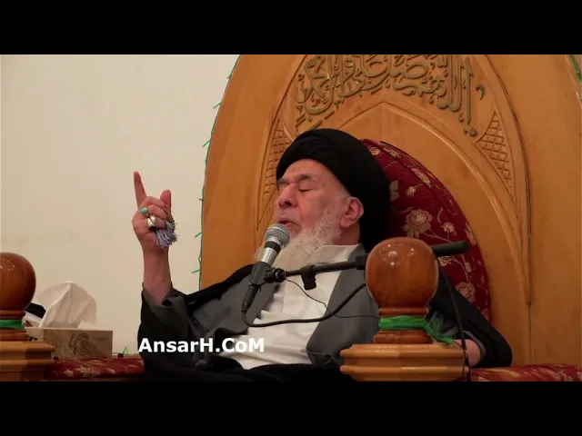 ⁣أهمية حسن الخلق في  التعامل آية الله السيد إمام الجزائري ليلة 4 شهر رمضان 1443 هـ الكويت