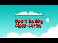Don't Be Shy Tiesto's [Clean-Lyrics]