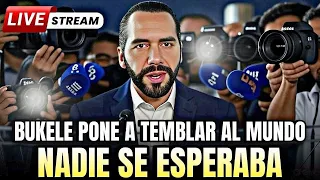 URGENTE🚨BUKELE PONE A TEMBLAR AL MUNDO NADIE SE ESPERABA ESTA RESPUESTA