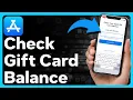 How To Check Apple Gift Card Balance