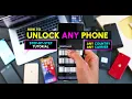 How To Unlock ANY Phone Use it With Any Carrier Android iPhone Samsung LG Motorola etc
