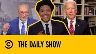 democrats make history as senate passes climate health and tax bill the daily show
