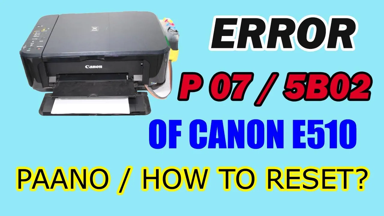 Printer canon menyala lampu orange berkedip-kedip pada tombol resume sebanyak 16 kali, hal ini diseb. 