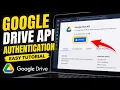 How to authenticate with Google Drive API for authenticated document UI - Easy Tutorial