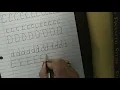 Printing the letters E and F